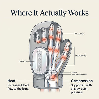 Relievo — AdaptaHeat™ Compression Therapy for Hand Arthritis